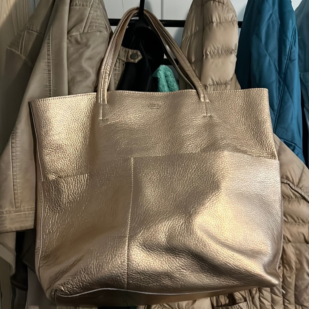 Vince Camuto leather tote. Never used.